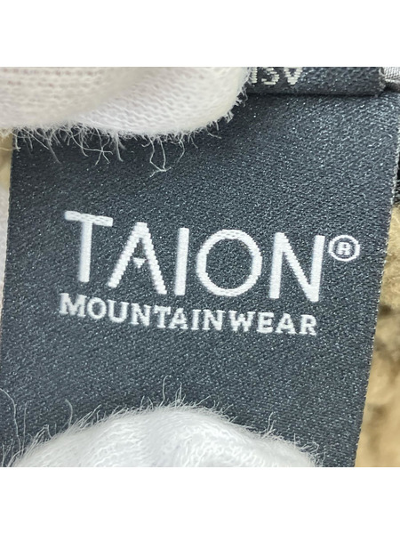 ダウンジャケット TAION マウンテン リバーシブル (XL)