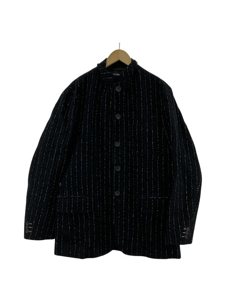 ISSEY MIYAKE テーラードジャケット・ブレザー ツイード ブレザー 3 ブラック