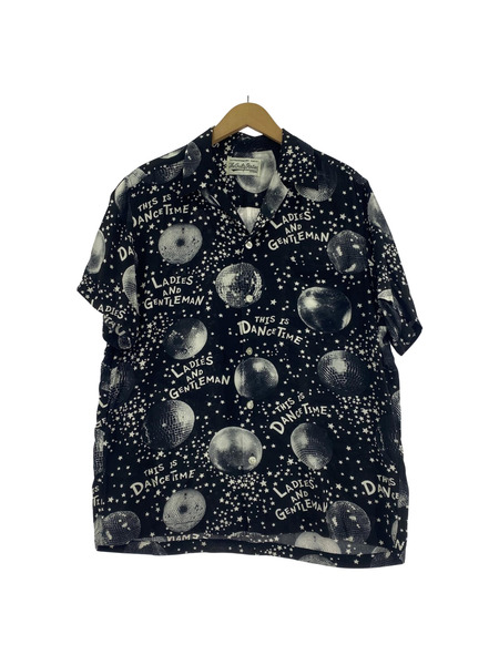 WACKO MARIA 半袖シャツ MIRROR BALL S/S HAWAIIAN SHIRT L