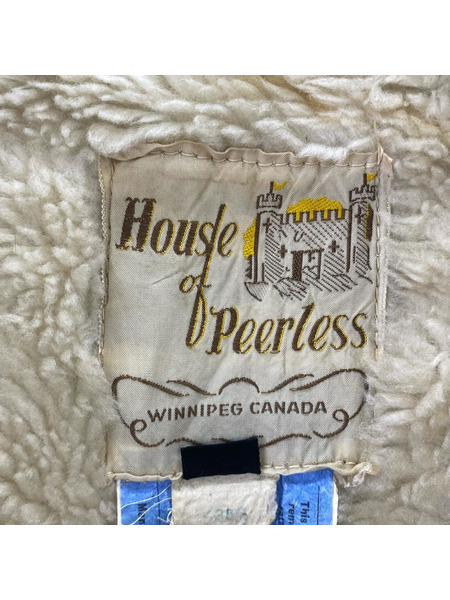 ジャケット house of peerless 70-80s ブラウン