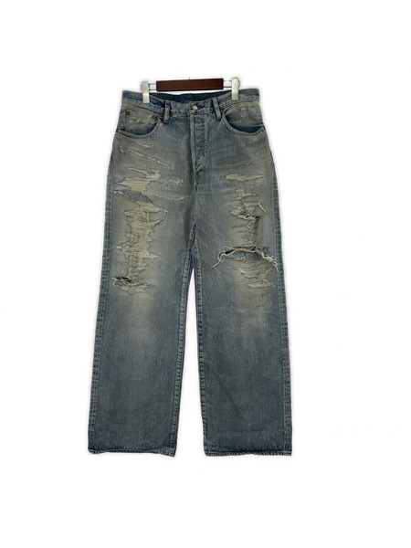 MINEDENIM デニム・ジーンズ W.Straight 5pocket (実寸34)