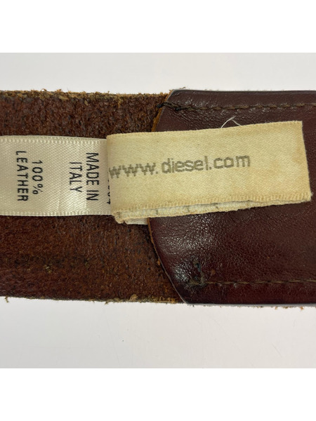 DIESEL ソノ他 コブラバックル レザーベルト