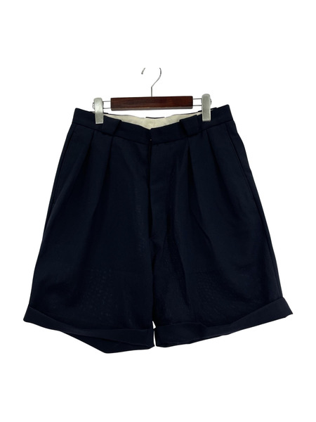 MAATEE＆SONS ショートパンツ SHORT TROUSERS ウール ネイビー