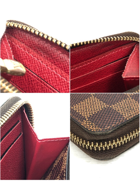 LV ポルトフォイユ・クレマンス N60534 ダミエ・エベヌ