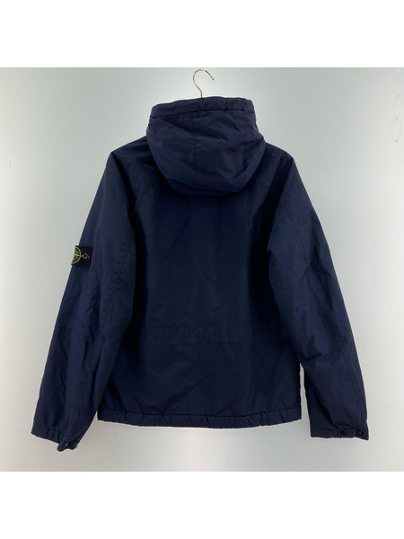 STONE ISLAND ダウンジャケット 後染メ/ダウンフーディ/ネイビー/S[値下]