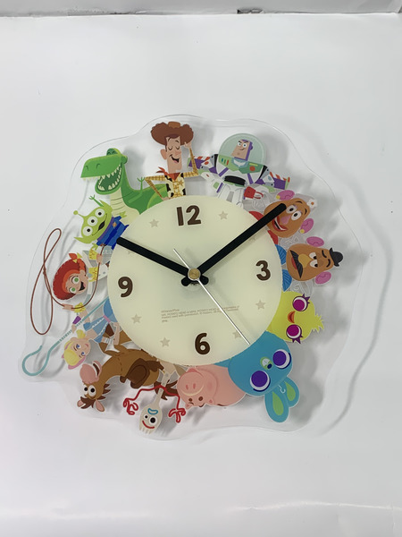 トイ・ストーリー4 アクリル時計 オールキャラ 開封品 動作確認済み Toy Story 4 [値下]