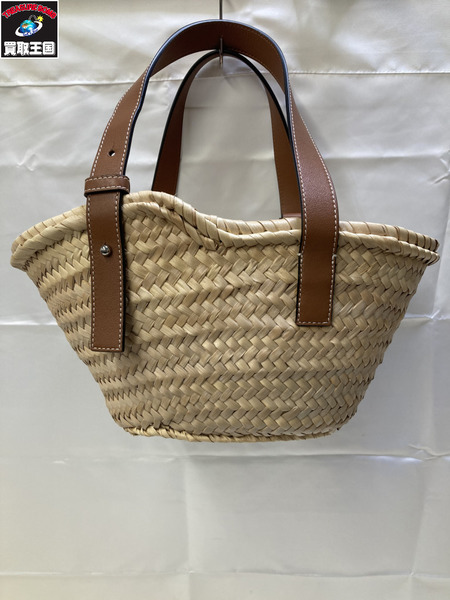 LOEWE ロエベ ラフィア バスケットスモール　262111 カゴバック 