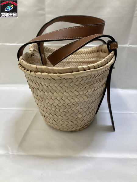 LOEWE ロエベ ラフィア バスケットスモール　262111 カゴバック 