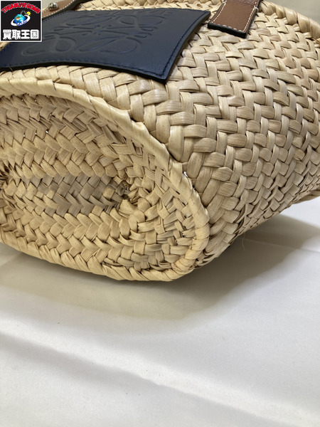 LOEWE ロエベ ラフィア バスケットスモール　262111 カゴバック 