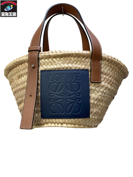 LOEWE ロエベ ラフィア バスケットスモール　262111 カゴバック 