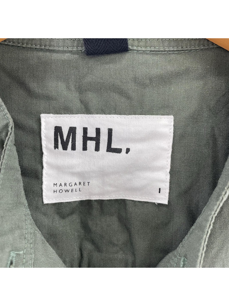 MHL. 長袖ワンピース 緑