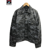 BALENCIAGA/バレンシアガ 20AW LARGE CAMO PRINT DENIM JACKET