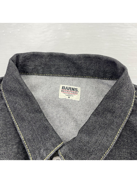 BARNS OUTFITTERS 40'S T-BACK JACKET M 黒