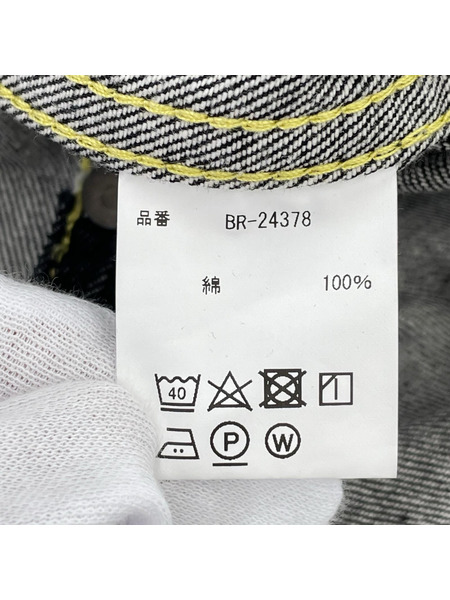 BARNS OUTFITTERS 40'S T-BACK JACKET M 黒