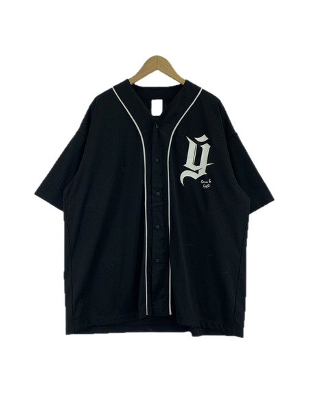 半袖シャツ LYFT ベースボールシャツ（L）BLK