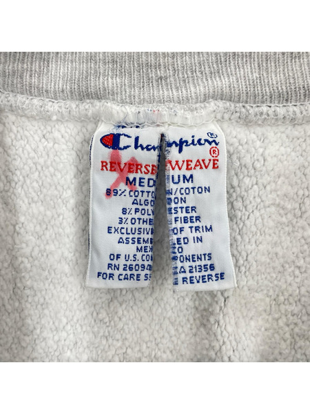 Champion REVERSE WEAVE メキシコ製 USAFA スウェット グレー (M)