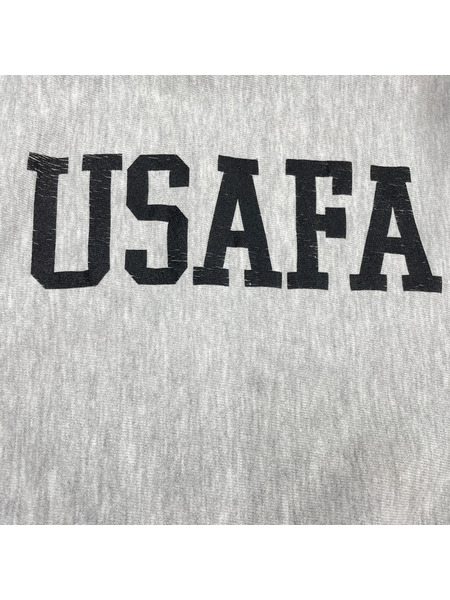Champion REVERSE WEAVE メキシコ製 USAFA スウェット グレー (M)