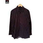 メンズラグ衣料 PRADA　ストライプシャツ/40