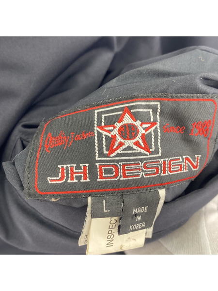 OLD・VINTAGE ジャケット JH DESIGN 90s リバーシブルスタジャン (L)[値下]