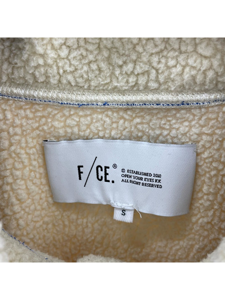 F/CE. ボアフリース S アイボリー