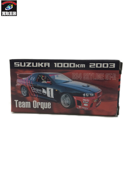 トミカ R34 スカイライン GT-R SUZUKA 1000KM 2003｜商品番号