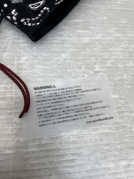 GENTIL BANDIT ペイズリー柄巾着ポーチ