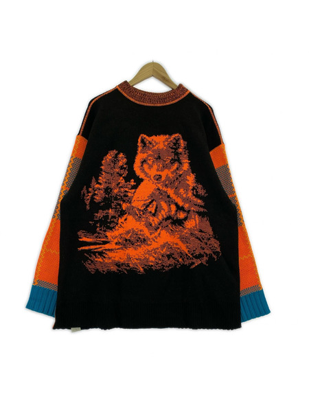 ニット・セーター ウルフニット F BLK