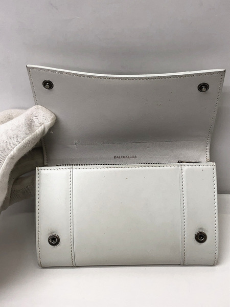 BALENCIAGA 2つ折り財布 白[値下]