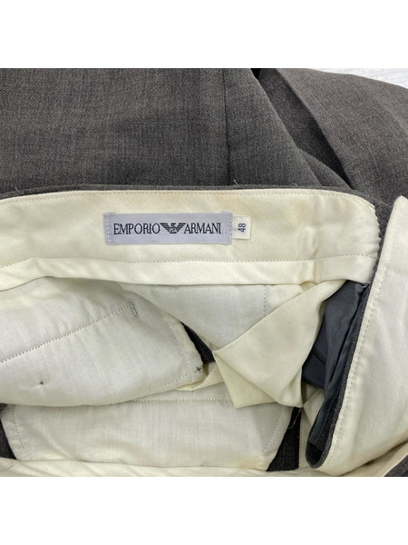 EMPORIO ARMANI セットアップ ダブルセットアップ ベージュ 48