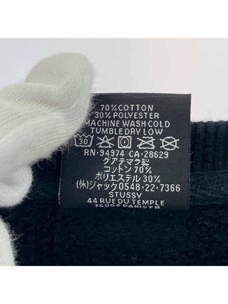 STUSSY スウェット・トレーナー Stussy 8ボール 黒スウェット