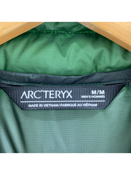 ARC'TERYX ダウンベスト CERIUM LT VEST  GRN M