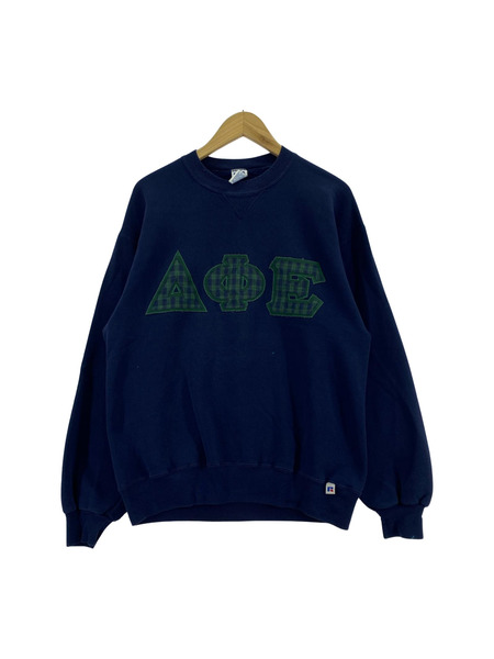 OLD・VINTAGE スウェット・トレーナー RUSSELL 90s USA製 NVY L