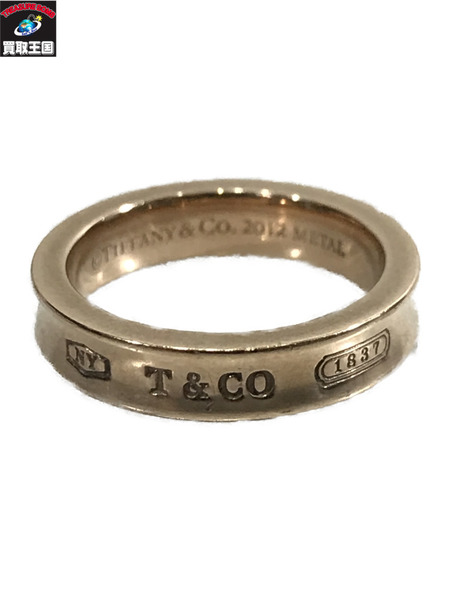 Tiffany＆Co.　ベドメタル 1837 ナローリング 6.5～7号