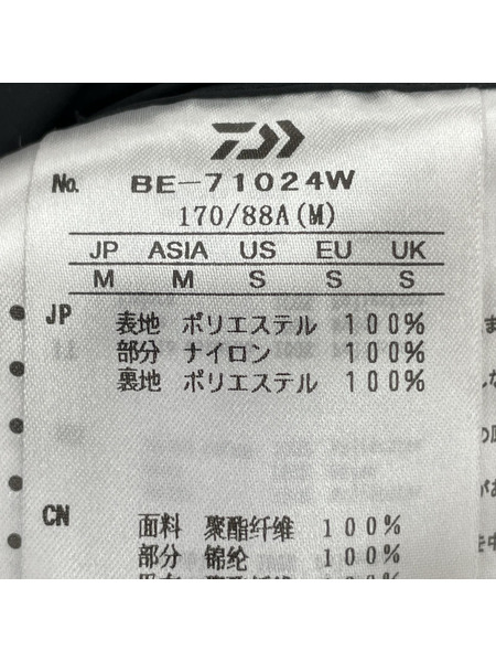 DAIWA PIER39 ジャケット TECH FLEECE JACKET M 黒 BE-71024W