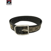 小物 GGキャンバス レザーベルト 449716