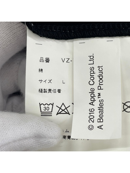 COMME des GARCONS 半袖Tシャツ・カットソー × The Beatles ブラック (L)