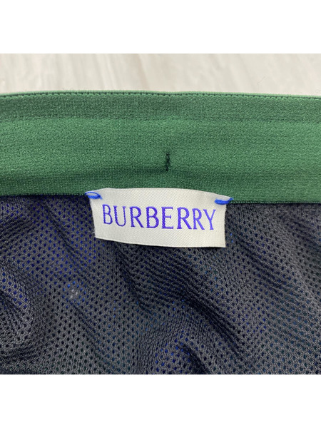 BURBERRY ショートパンツ Check Swim Shorts 青 (L)