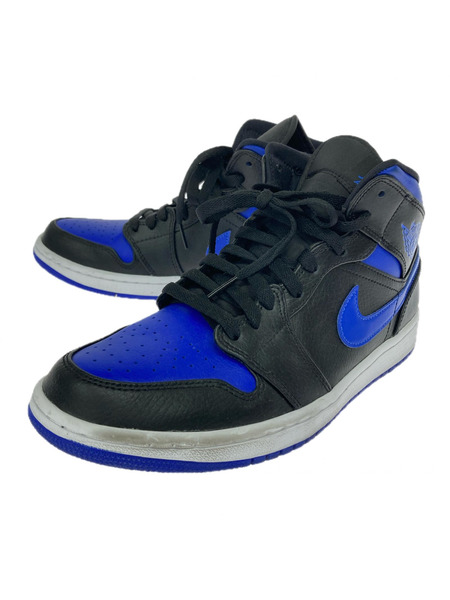 NIKE スニーカー AIR JORDAN 1 MID ROYAL  554724-068