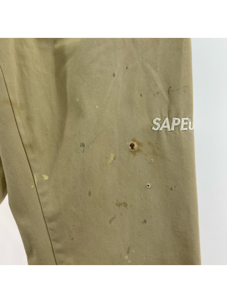 SAPeur パンツ VINTAGE SKATE CHINO PANTS ベージュ (M)