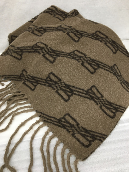 Balenciaga　ラグ衣料その他 BBモノグラムロゴブランケット/704106 421B1