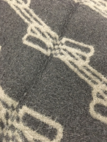 Balenciaga　ラグ衣料その他 BBモノグラムロゴブランケット/704106 421B1