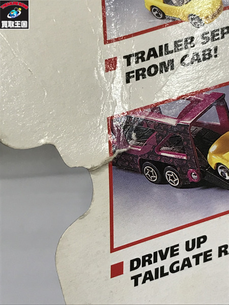ホットウィール long haulers/ミニカー/未開封/パッケージダメージ[値下]