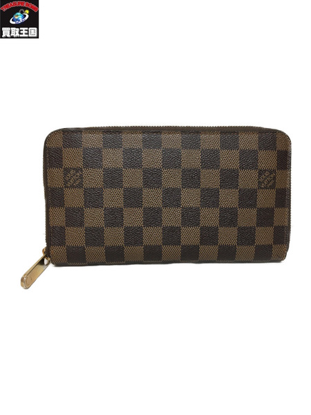 【極美品】ルイヴィトン ダミエ エベヌ ジッピー オーガナイザー 長財布 N2 LOUIS VUITTON(ルイ・ヴィトン) ダミエ・グラフィット ジッピー