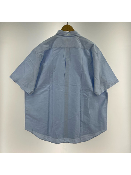 Supreme 25SS Loose Fit Oxford S/S Shirt XL サックス