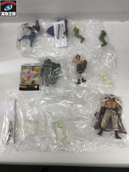 ミニフィギュア ワンピース 超造形魂 白ひげ海賊団