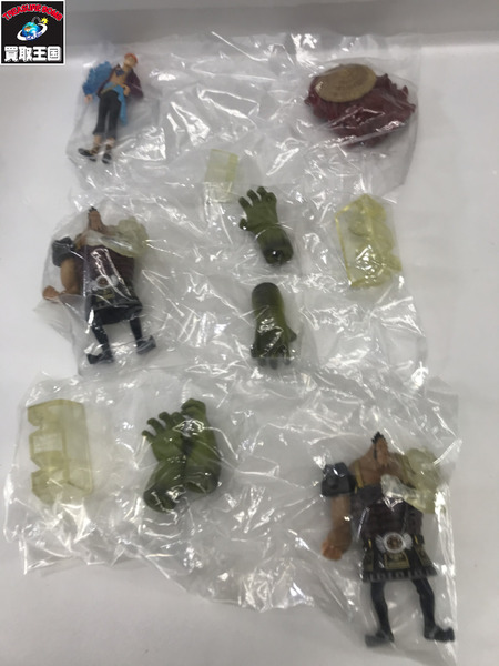 ミニフィギュア ワンピース 超造形魂 白ひげ海賊団