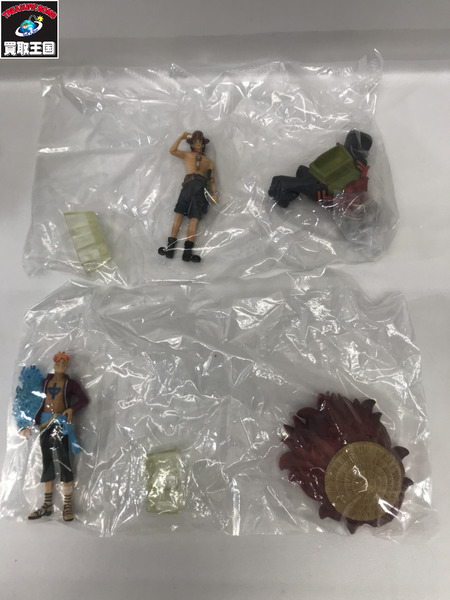 ミニフィギュア ワンピース 超造形魂 白ひげ海賊団