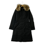 DKNY ダウンジャケット ファーコート BLK