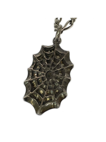 exodus D.O.D JEWELRY SPIDERWEB NECKLACE