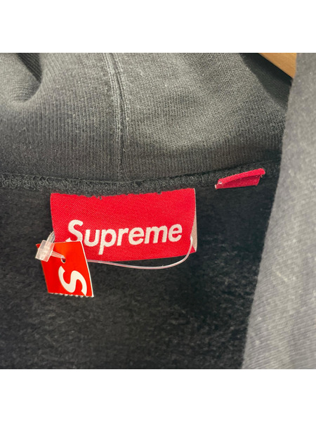 Supreme パーカー 25fw washed old english 黒